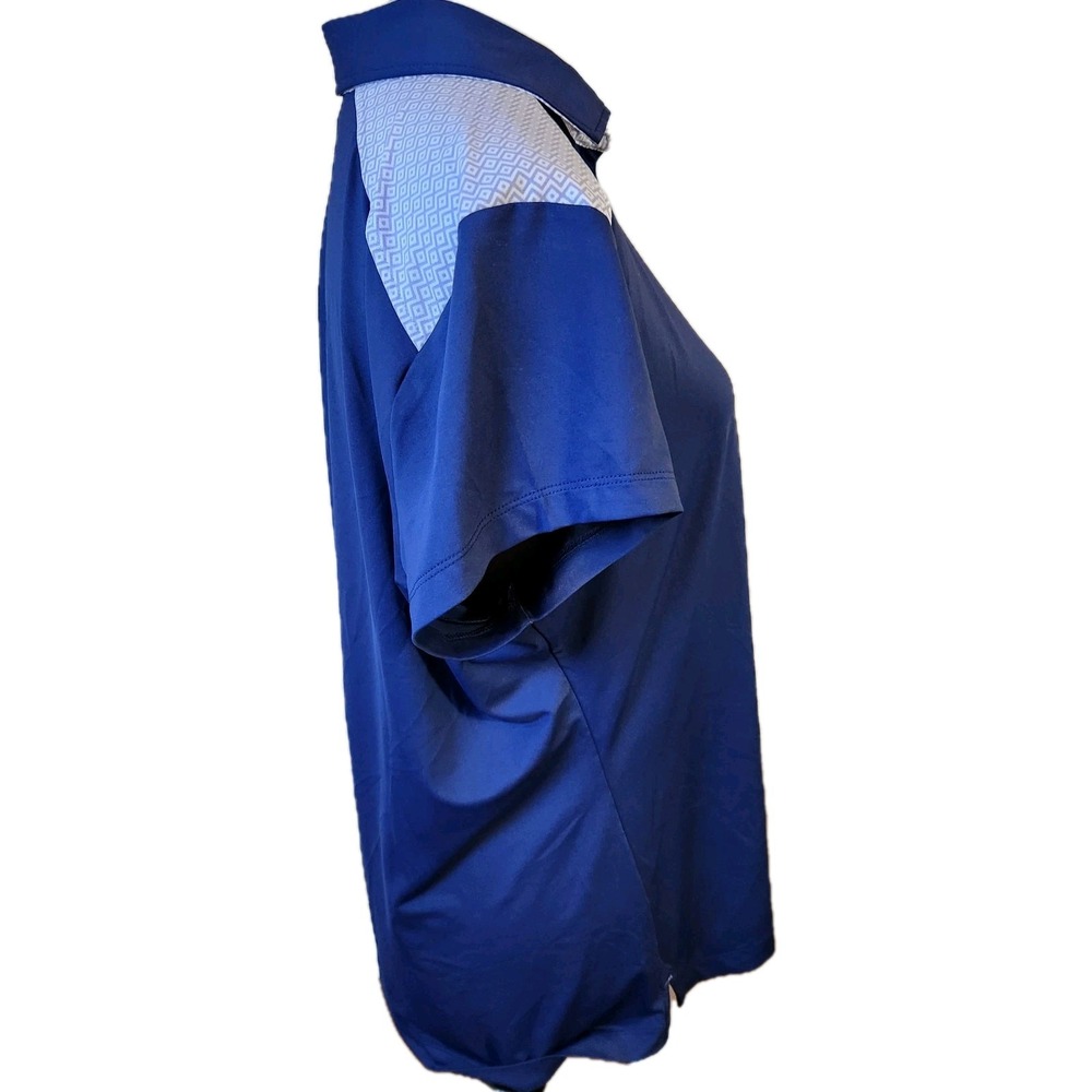 Fairway & Greene Golf Performance Polo Womens XL Blue Tennis Pickleball Shirt - Picture 5 of 16